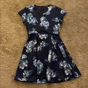 semi formal mini dress